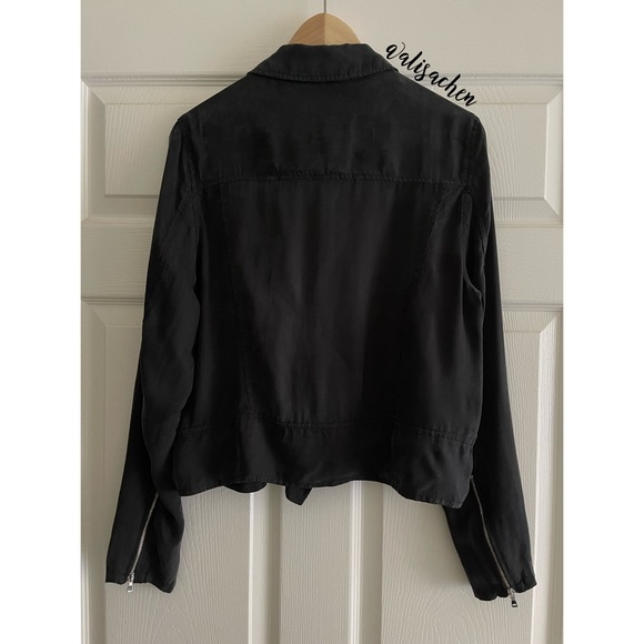 🌙 HP Blank NYC Black Moto Jacket - Picture 2 of 4